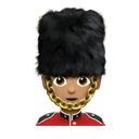 guard: medium skin tone appearance on Apple