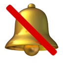 bell with slash appearance on Apple