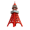 Tokyo tower appearance on Apple