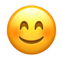 羞涩微笑 在 Apple 平台的外观