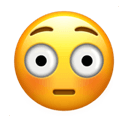 flushed face appearance on Apple
