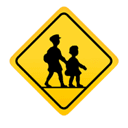 children crossing appearance on Apple
