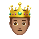 prince: medium skin tone appearance on Apple