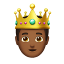 prince: medium-dark skin tone appearance on Apple