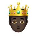 prince: dark skin tone appearance on Apple