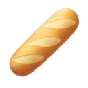 baguette bread appearance on Apple