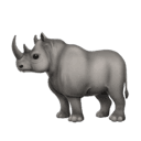 rhinoceros appearance on Apple