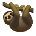 sloth appearance on Apple