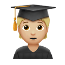 student: medium-light skin tone appearance on Apple