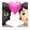 相愛:大人 大人 黑皮膚 白皮膚 在 Apple 平台的外觀