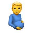 pregnant man appearance on Apple