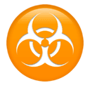 biohazard appearance on Apple