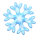 snowflake appearance on Apple