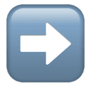 right arrow appearance on Apple