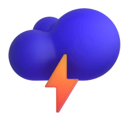 閃電 在 Microsoft 平台的外觀