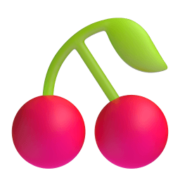 cherries appearance on Microsoft