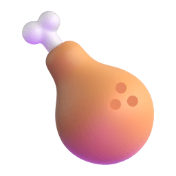 poultry leg appearance on Microsoft