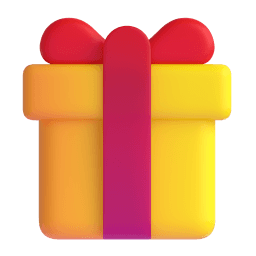 wrapped gift appearance on Microsoft
