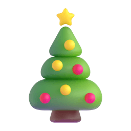 Christmas tree appearance on Microsoft