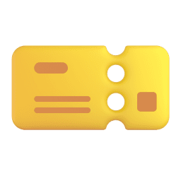 ticket appearance on Microsoft