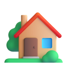 house with garden appearance on Microsoft