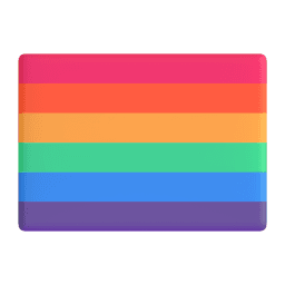 rainbow flag appearance on Microsoft