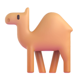 camel appearance on Microsoft