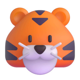 tiger face appearance on Microsoft