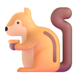 chipmunk appearance on Microsoft