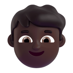 boy: dark skin tone appearance on Microsoft