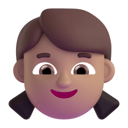 girl: medium skin tone appearance on Microsoft