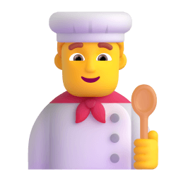 man cook appearance on Microsoft