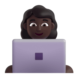 女程序员: 较深肤色 在 Microsoft 平台的外观