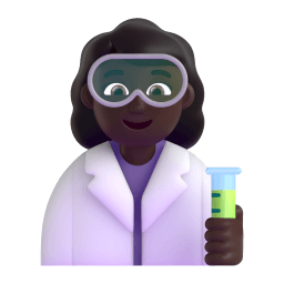 woman scientist: dark skin tone appearance on Microsoft