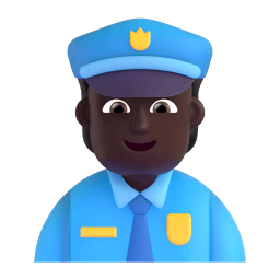 警察: 较深肤色 在 Microsoft 平台的外观