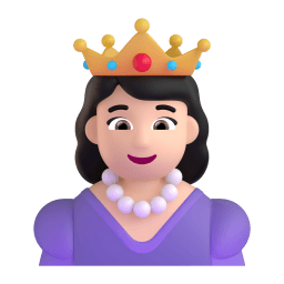 princess: light skin tone appearance on Microsoft
