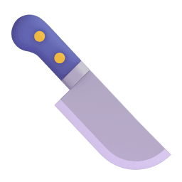 kitchen knife appearance on Microsoft