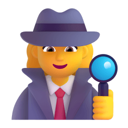 woman detective appearance on Microsoft