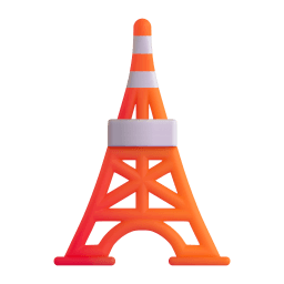 Tokyo tower appearance on Microsoft
