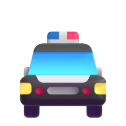oncoming police car appearance on Microsoft