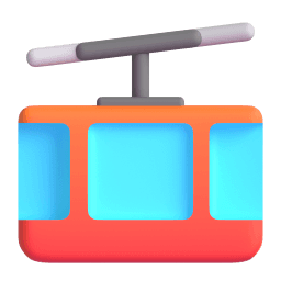 mountain cableway appearance on Microsoft