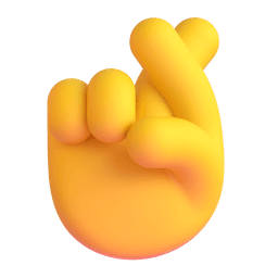 crossed fingers appearance on Microsoft