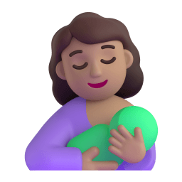 breast-feeding: medium skin tone appearance on Microsoft