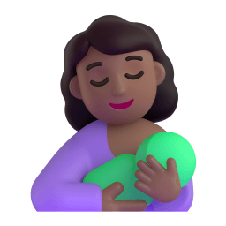breast-feeding: medium-dark skin tone appearance on Microsoft