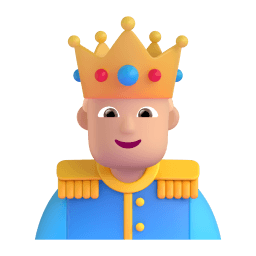 prince: medium-light skin tone appearance on Microsoft