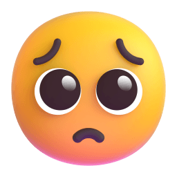 pleading face appearance on Microsoft