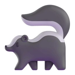 skunk appearance on Microsoft