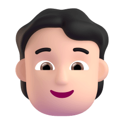 大人:白皮膚 在 Microsoft 平台的外觀