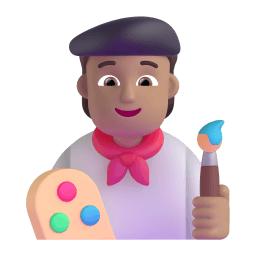 artist: medium skin tone appearance on Microsoft