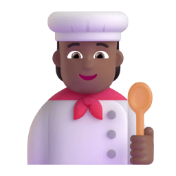 cook: medium-dark skin tone appearance on Microsoft
